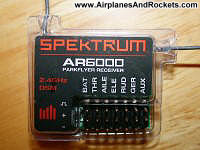 Spektrum DX6 Teardown Report, AR6000 - Airplanes and Rockets