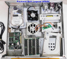 20 Packard Bell Legend 406CD Desktop Computer- Airplanes and Rockets