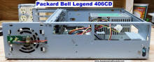 3 Packard Bell Legend 406CD Desktop Computer- Airplanes and Rockets