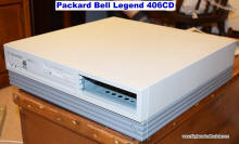 7 Packard Bell Legend 406CD Desktop Computer- Airplanes and Rockets