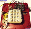 Component Overview, keypad side (Snoopy Phone) - Airplanes and Rockets
