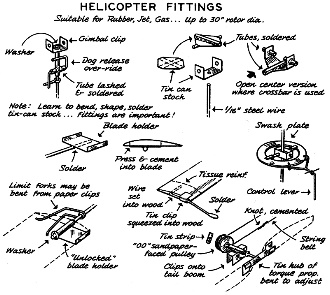 Helicopter Fittings - Airplanes and Rockets