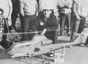 Horace Hagen and his much-flown Hueycobra from the Schluter kit - Airplanes and Rockets