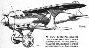 1927 Kirkham Racer - Airplanes and Rockets