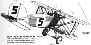 1924 Aero 18-B Racer - Airplanes and Rockets