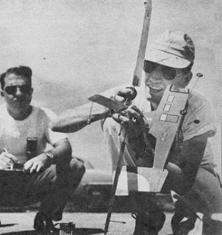 Hiller Model Helicopter competition was Parnell Schoenky of Kirkland, Missouri - Airplanes and Rockets