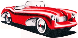 Sport roadster by George Egold, Jr. of Indianapolis, Indiana - Airplanes and Rockets