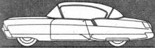 Two-door sedan by Raymond Wykes of Peoria, Illinois (side) - Airplanes and Rockets
