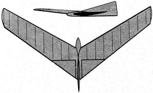 Swept-forward design flying wing - Airplanes and Rockets