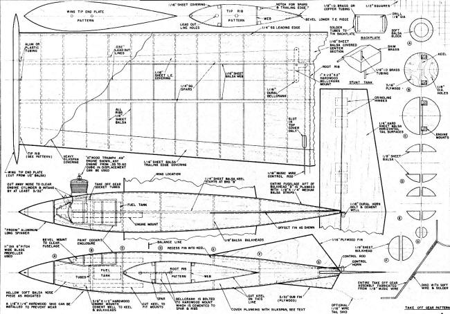 Stunt Rocket Plans - Airplanes and Rockets