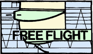 Free Flight Action, January 1975 American Aircraft Modeler - Airplanes and Rockets