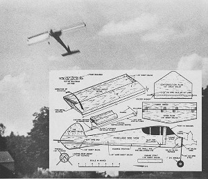 Flettner-type Rotor Wing-Control Line Model, March 1957 American Modeler Magazine - Airplanes and Rockets