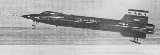 X-15 Landing - Airplanes and Rockets