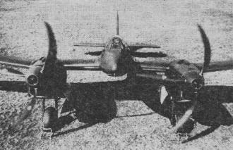 Nazi "destroyer" Focke-Wulf 187 - Airplanes and Rockets