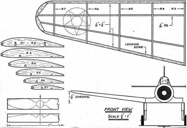 Army BC-1 Wing Plans - Airplanes and Rockets