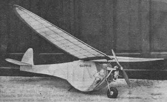 "Guppie" Gas Job - Article and Plans, January 1941 Flying Aces - Airplanes and Rockets