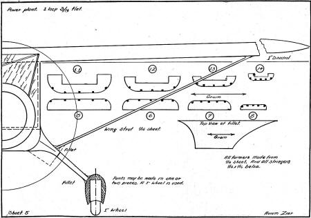 Stinson Reliant Plans (sheet 5) - Airplanes and Rockets