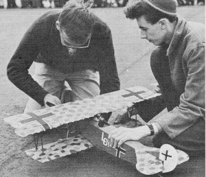 1961 British Nationals, Winner of Knokke Trophy for U-control scale - Airplanes and Rockets