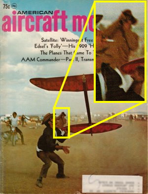 May 1972 AAM cover photo with Ed Aber-Song in background - Airplanes and Rockets