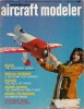 April 1973 American Aircraft Modeler magazine cover - Airplanes and Rockets