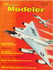 March 1957 American Modeler magazine cover - Airplanes and Rockets