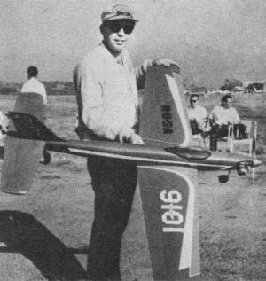Doug Spreng and his fourth-place Twister - Airplanes and Rockets