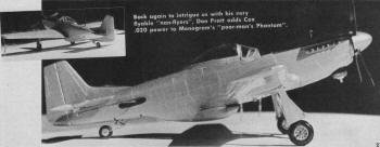 Don Pratt adds Cox .020 power to Monogram's "poor man's Phantom." - Airplanes and Rockets