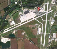 Rockford Municipal Airport as it looks today according to Google satellite imaging - Airplanes and Rockets