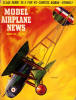 January 1955 Model Airplane News Cover - Airplanes and Rockets