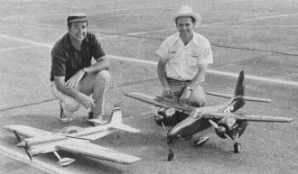 Lew McFarland with Akromaster and Mike Stott with Tigercat - Airplanes and Rockets