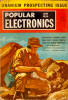 July 1955 Popular Electronics Cover - Airplanes and Roclets