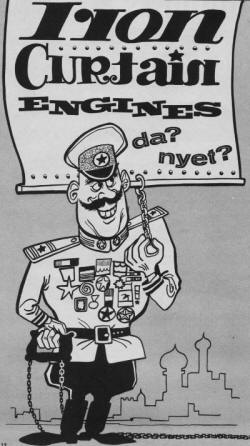 Iron Curtain Engines - da? nyet? from August 1962 American Modeler Magazine - Airplanes and Rockets