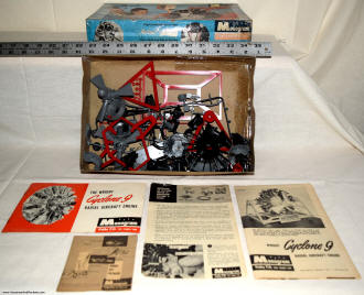 Monogram Wright Cyclone 9 Radial Engine Kit for sale (2 of 2) - Airplanes and Rockets