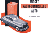 Midget Radio-Controlled Auto, October 1952 Radio & Television News - Airplanes and Rockets