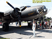B-17 Flying Fortress (Memphis Belle) at Erie Airport - Airplanes and Rockets