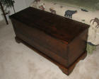 Antique clothes chest restoration project by Kirt Blattenberger - Airplanes and Rockets