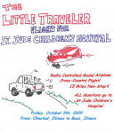 The Little Traveler Charity Flight Poster - Airplanes and Rockets