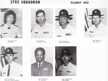 USAF 3702 BMTS Staff, Lackland AFB, TX November 1978 - Airplanes and Rockets