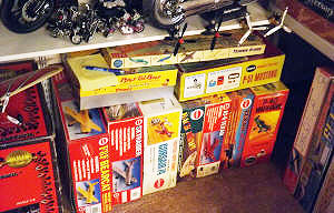 Charlie's Amazing Cox Model Airplane Collection (8) - Airplanes and Rockets