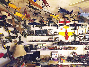 Charlie's Amazing Cox Model Airplane Collection (7) - Airplanes and Rockets