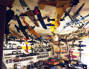 Charlie's Amazing Cox Model Airplane Collection (3) - Airplanes and Rockets