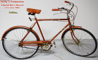 Huffy 3 Timberline Men's Bicycle (original) #1 - Airplanes and Rockets
