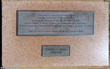 Wright Brothers National Memorial: Sculptor Stephen H. Smith plaque  - Airplanes and Rockets