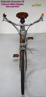 Columbia Commuter III (front overview) 3-Speed Girl's Bicycle Restoration - Airplanes and Rockets