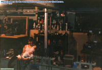 Kirt & Melanie Blattenberger in basement workshop, Arnold, MD, cicra 1985 - Airplanes and Rockets