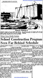 Southern Senior High School article from the August 28, 1968 edition of The Evening Capital newspaper - Airplanes and Rockets