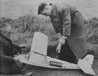 Customs Officer clearing the Radio Queen - Airplanes and Rockets