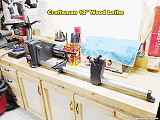 Craftsman 12" Wood Lathe (Model No. 113.228162) - Airplanes and Rockets