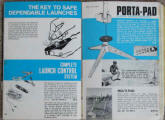 Estes 1971 Model Rocketry Catalog - Pages 98 & 99 - Porta-Pad