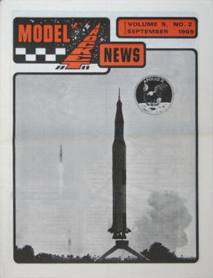 Estes Model Rocket News - vol. 9, no. 2, September 1969 - Airplanes and Rockets